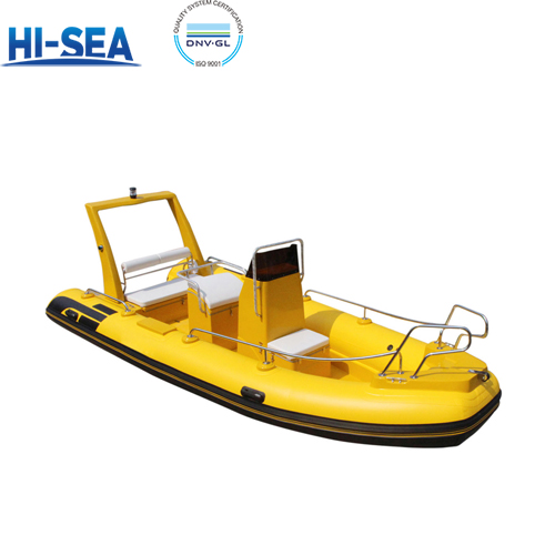 Fiberglass Hull Rigid Inflatable Boat